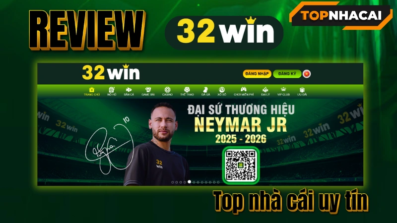 Nhà Cái 32Win – Trang Chủ 32WIN.COM Uy Tín 2025 | Casino, Thể Thao, Slot Game & Thưởng +999K