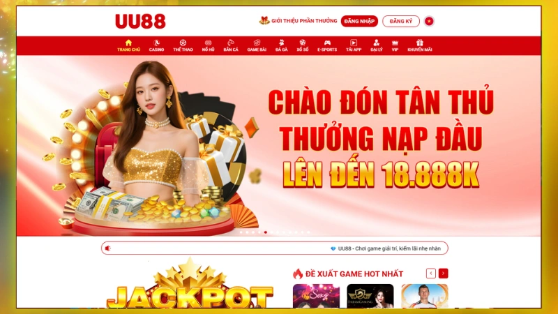 Top nhà cái uy tín - Nhà cái UU88 nổi bật với Xổ Số & Thể Thao Hấp Dẫn